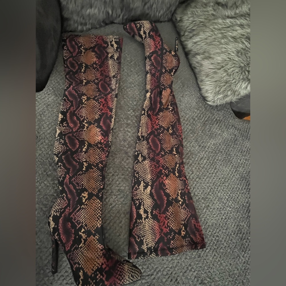 NWT fashionnova OTK boots